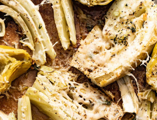 Parmesan Roasted Fennel and Artichoke